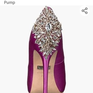 Badgley Mischka Kiara Platform Peep Toe Heel